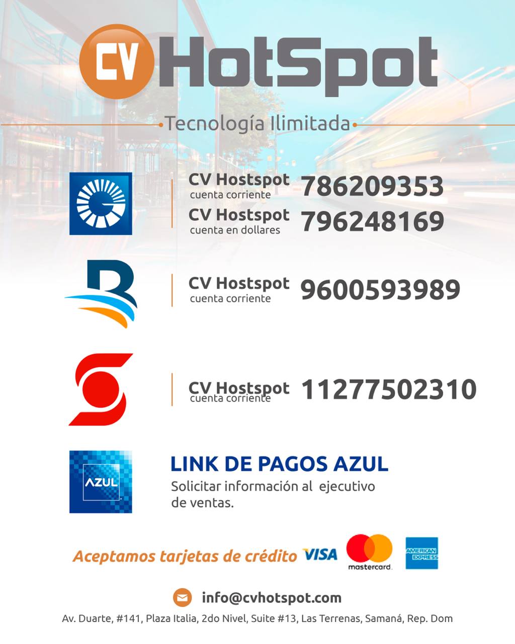 Opciones de Pago